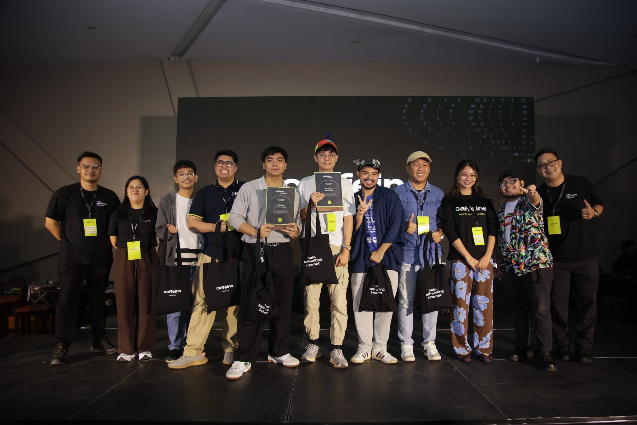 Caffeine.ai Hackathon — Champion (Technical Track)