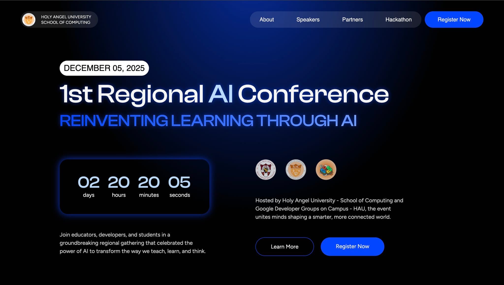AI Con HAU Official Website Launch